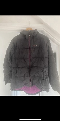 Ladies rab jacket grey size - grey, 10