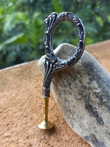 Antique repousse silver custom - silver,