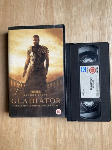 Gladiator vhs video - gladiator,