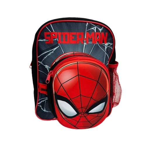 Spiderman backpack with - with, pencil