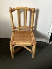 Vintage  rare Bamboo Rattan