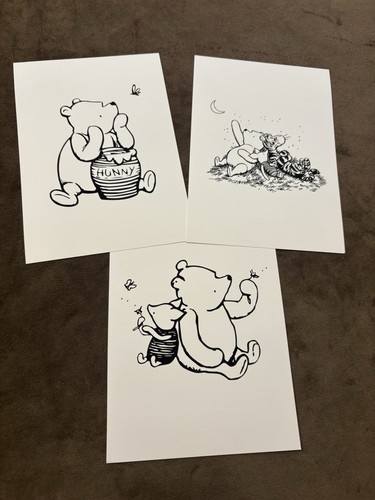 Winnie the pooh prints set - winnie, of