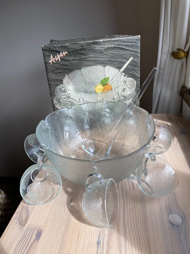 Arcoroc aspen glass punch bowl - aspen,
