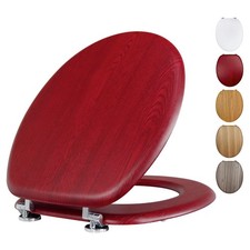 Fanmitrk Wooden Toilet Seat