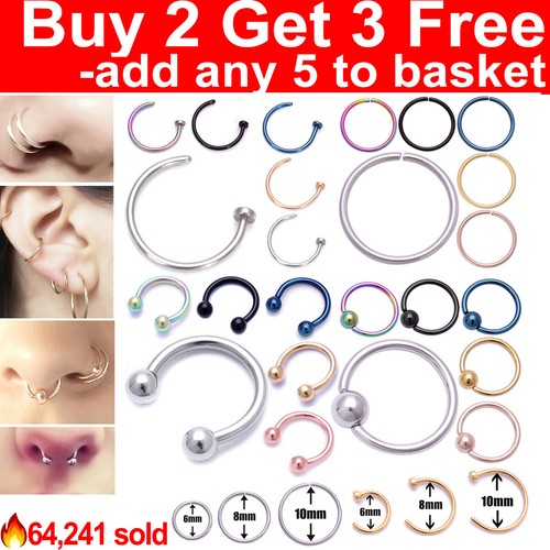 Nose ring lip rings - lip,