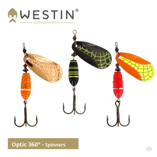 Westin optic 360 spinners - westin, 360°