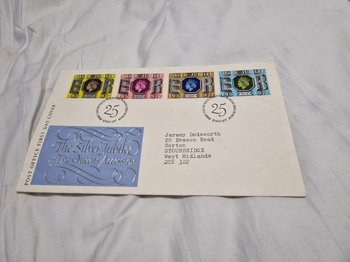 Silver jubilee stamps 1977 - stamps,