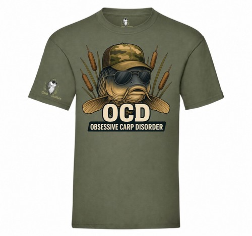 Mens carp fishing - carp, t