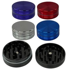 Metal Herb Grinder Kitchen Spices 2 Part 40mm Herbs Grinder Shredder Assorted