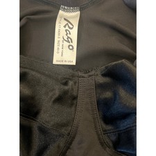 Rago Style 470433 Black Full Body Shaper Girdle Bodysuit 40D Made in USA