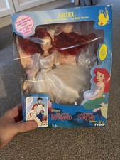 1991 Tyco Disney’s Little Mermaid “Ariel The Beautiful Bride” Doll Boxed