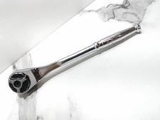 VINTAGE BRITOOL 72 TOOTH SRLFT  1/4" DRIVE 6" RATCHET STANDARD CHROME REF5152