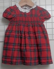 Tu Red Tartan Dress With