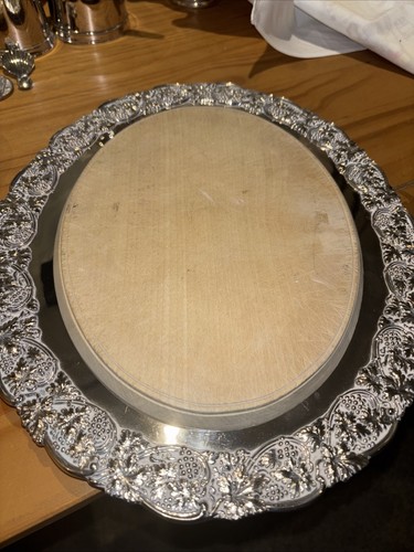 Silver plated serving - silver,