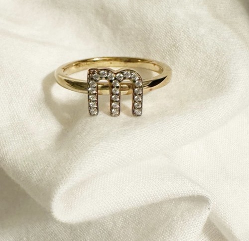 Qvc diamonique initial - diamonique, “m”