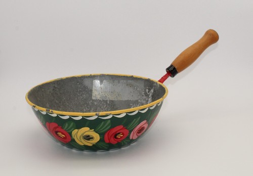 Vintage hand painted floral - hand,
