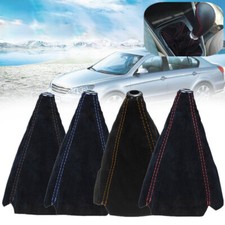 Car Suede Leather Manual Gear