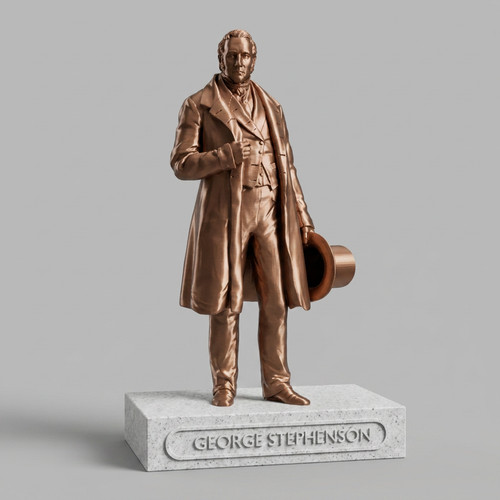 George stephenson statue - statue, –