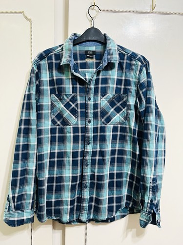 Men green checkered - f&f,