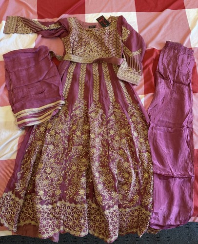Dusky pink asian dress - dusky,