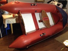 Tinker Funsail Inflatable Sailing Boat  4 piece mast sail By Henshaw Inflatables