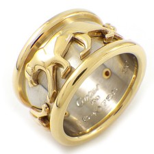Cartier Ring Mahango Panther Motif 750 Yellow Gold 750 White Gold #50 US5