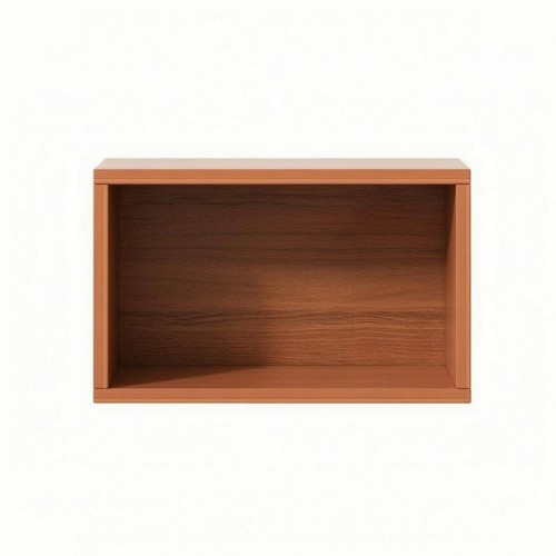 Open shelf bookcase compact - open,