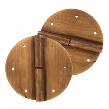  2 Pcs Piano Hinges Cabinet Brass with Stainless Steel Pin Ball Bearing