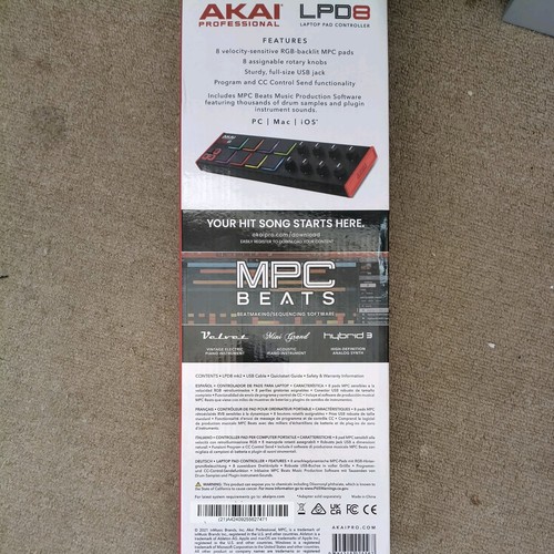 Akai lpd8 professional midi - lpd8,