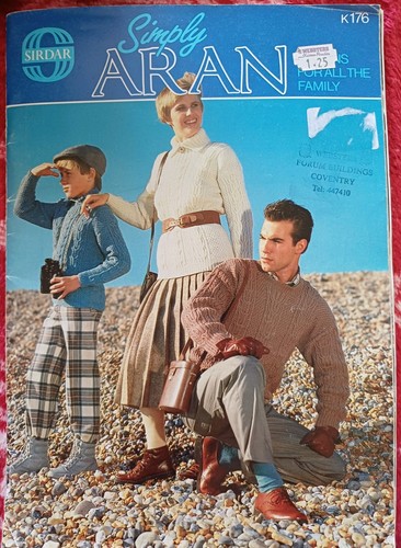 Vintage sirdar simply aran for - simply,