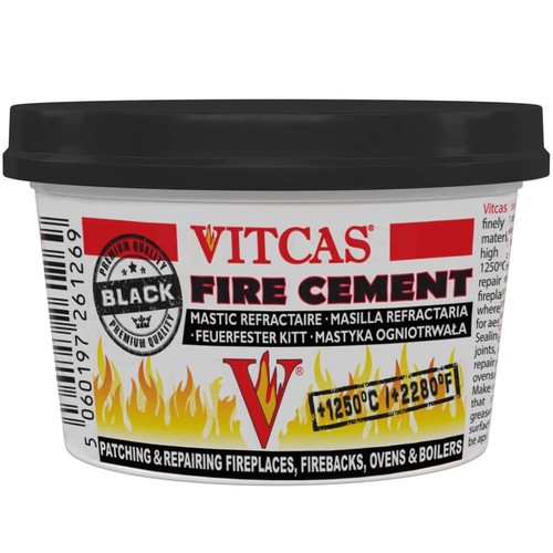 Vitcas black fire cement - fire,