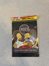 The Simpsons Homer Metal Wall
