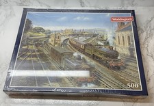 NEW SEALED VTG Waddingtons 10783 Train Jigsaw 'Elegance and Industry' 500 Pieces