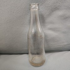 Vintage Lucozade Clear Glass Bottle 24cm energy drink