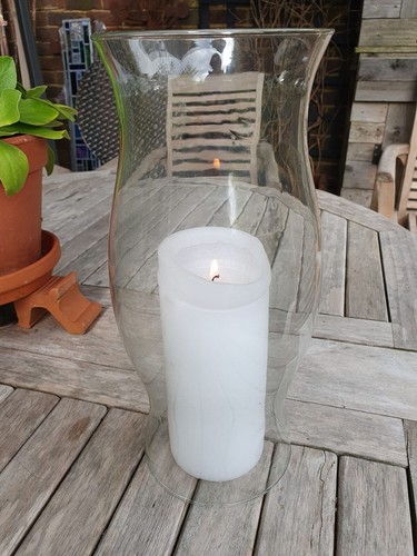 Tall glass candle covers - tall,