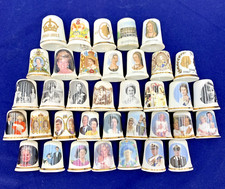 Thimbles x35 - Royal Family Commemorative - Fine Bone China - Various Makers B11