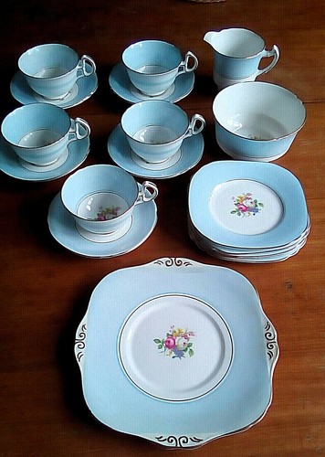 Wellington china tea service - china,