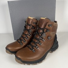 Ecco Ladies Ankle Boot Exohike Hydromax Water Repellent Tan Leather UK 6 EU 39