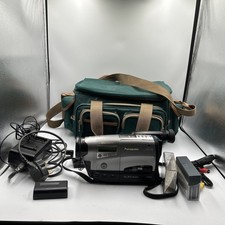 Panasonic Silver Slim NV-RX18B VHS-C Digital Camcorder Please Read Description