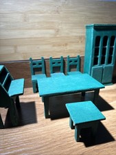 Handmade Dolls House Green