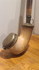 Antique Kalmasch German Large Meerschaum Bowl Smoking Pipe