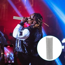  Diamante Microphone Sleeve Mikrofon Abdeckung Ersatz Griffabdeckung