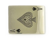 Ace of Spades Belt Buckle -