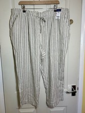 Papaya matalan striped linen - matalan,