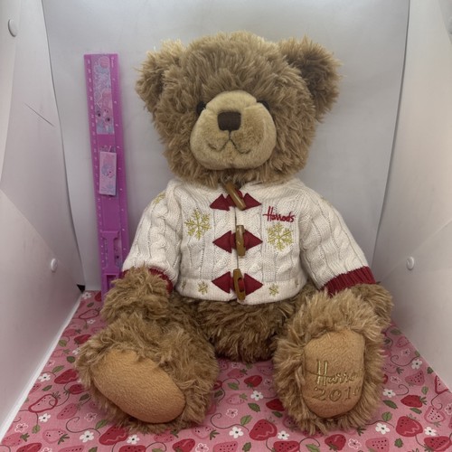 Harrods plush teddy bear - teddy, 2016