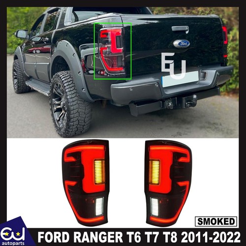 Led smoked rear - led, light