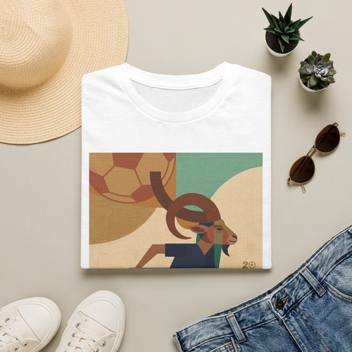 Geometric ibex illustration - geometric,
