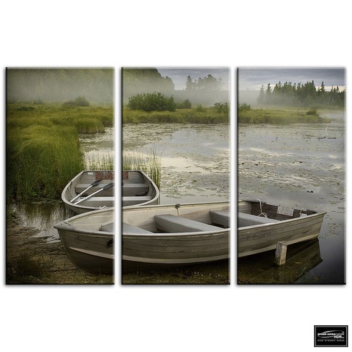 Lake boats sunset - boats,