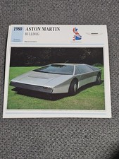 Aston Martin Bulldog - History & Specs - Card (3)