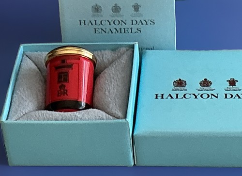 Halcyon days red - halcyon, enamel